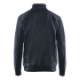 Sweatshirt met halve rits Sweatshirt met halve rits