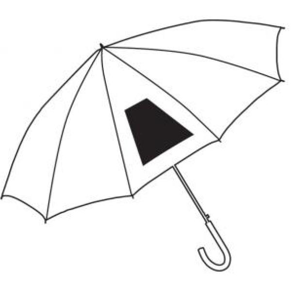 Automatisch te openen paraplu TANGO - grijs