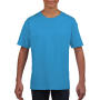 Softstyle Youth T-Shirt - Sapphire - M (116/134)