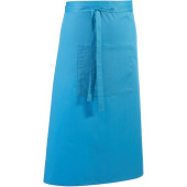 'Colours' Bar Apron Turquoise One Size