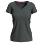 Stedman T-shirt V-neck Claire SS for her 11c slate grey XXL
