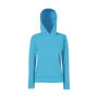 Ladies Classic Hooded Sweat - Azure Blue - S