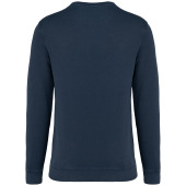Ecologische uniseks sweater met ronde hals French Terry Washed Navy Blue S