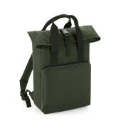 BagBase Twin Handle Roll-Top Backpack, Olive Green, ONE, Bagbase