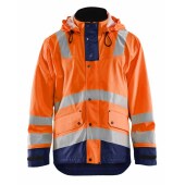 High Vis Oranje/Marineblauw