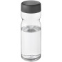 H2O Active® Base Tritan™ 650 ml sportfles met schroefdeksel - Transparant/Grijs