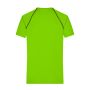 Men's Sports T-Shirt - bright-green/black - S