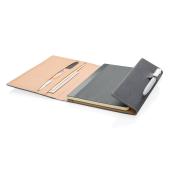 A5 luksus designet notesbog omslag, grå