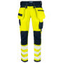 6573 Pant stretch Yellow/Navy D112