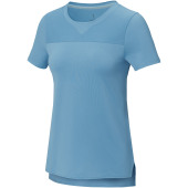 Borax Dames T-shirt met korte mouwen, cool fit, GRS gerecycled - NXT blauw - XXL