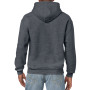 Gildan Sweater Hooded HeavyBlend for him 446 dark heather M
