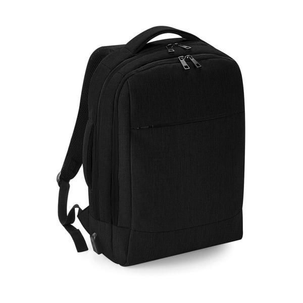 Q-Tech Charge Convertible Backpack - Black - One Size