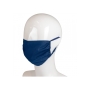 Herbruikbaar gezichtsmasker katoen Made in Europe - Donker Blauw