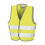 Junior Hi-Vis Safety Vest - Fluorescent Yellow - S (4-6)