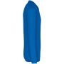Piqué-herenpolo lange mouwen Light Royal Blue 4XL