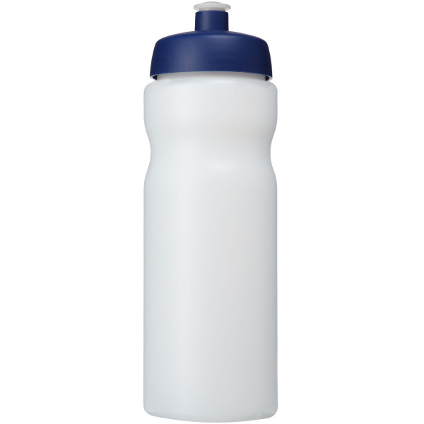 Baseline® Plus 650 ml bottle with sports lid - Blue/Transparent clear