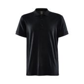 Core blend polo shirt men black 4xl