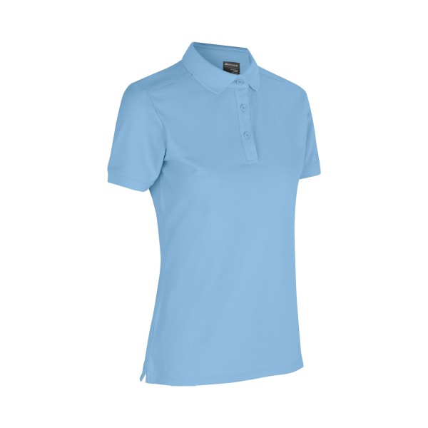 GEYSER polo shirt | functional | dames - Lichtblauw, S GEYSER polo shirt | functional | dames - Lichtblauw, S