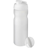 Baseline Plus 650 ml shaker drikkeflaske - Hvid/Frostet klar