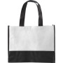 Nonwoven (80 gr/m²) shopping bag Brenda white