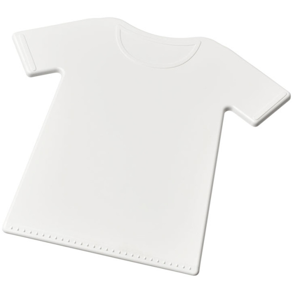Brace t-shirtformad isskrapa