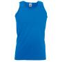 FOTL Valueweight Athletic Vest, Royal Blue, 3XL