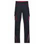 Workwear Pants - COLOR - - carbon/red - 25