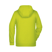 Ladies' Zip Hoody - acid-yellow - XS