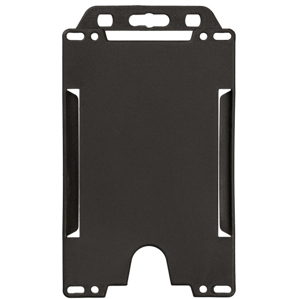 Pierre plastic card holder - Solid black