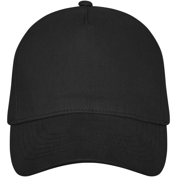 Doyle 5 panel cap - Solid black