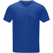 Kawartha biologisch heren t-shirt met korte mouwen - Blauw - XS