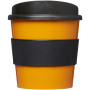 Americano® Primo 250 ml tumbler with grip - Orange/Solid black