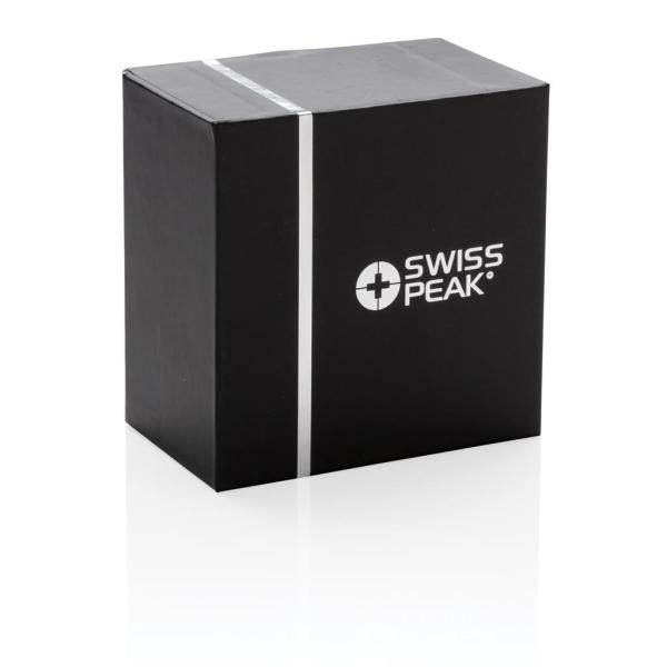Swiss Peak 5W draadloze bass speaker, grijs