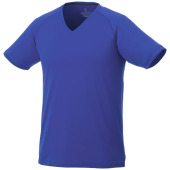 Amery Cool Fit kortärmad V-ringad t-shirt män - Blå - S