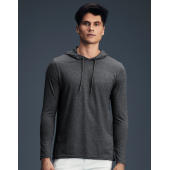Adult Fashion Basic LS Hooded Tee Adult Fashion Basic LS Hooded Tee
