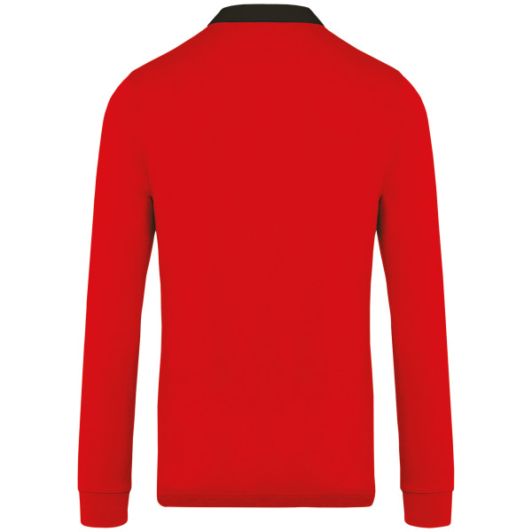Rugbypolo Red / Black S