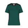 Ladies' Workwear T-Shirt - STRONG - - dark-green/black - 3XL