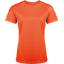 Functioneel damessportshirt Fluorescent Orange M