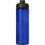 H2O Active® Eco Vibe 850 ml flip lid sport bottle - Blue/Solid black