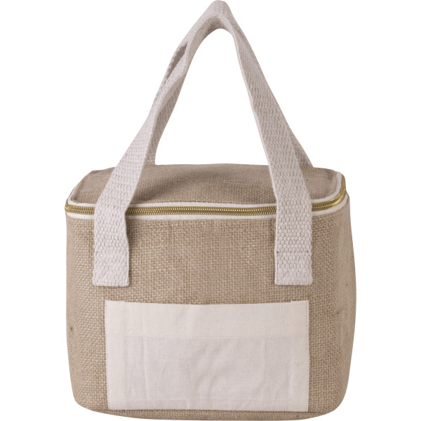 Jute cool bag - small size