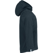 Kids' hooded softshell jacket Navy 7/8 jaar
