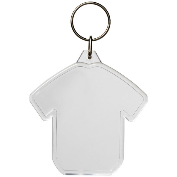 Combo T-shirtvormige sleutelhanger - Transparant