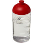 H2O Active® Bop 500 ml bidon met koepeldeksel - Transparant/Rood
