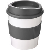 Americano® Primo 250 ml beker met grip - Wit/Grijs