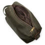 Heritage Waxed Canvas Wash Bag - Desert Sand - One Size