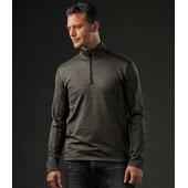 Base Thermal Zip Neck Top, Dolphin, L, Stormtech