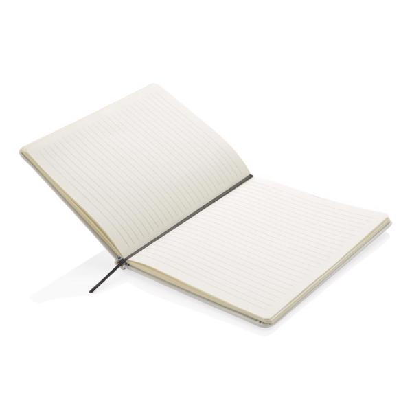 A5 standaard hardcover PU notitieboek, wit