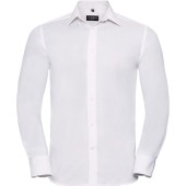 Men s long sleeve tailored Oxford shirt White XXL
