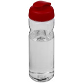 H2O Active® Base Tritan™ 650 ml sportfles met flipcapdeksel - Transparant/Rood