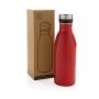 RCS gerecycled roestvrijstalen luxe waterfles, rood